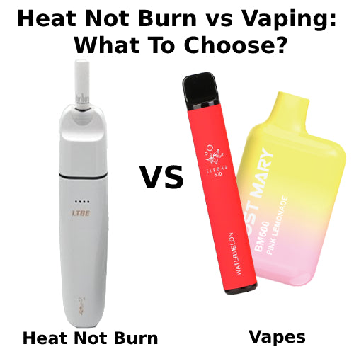 Heat Not Burn vs Vaping What To Choose Eightvape