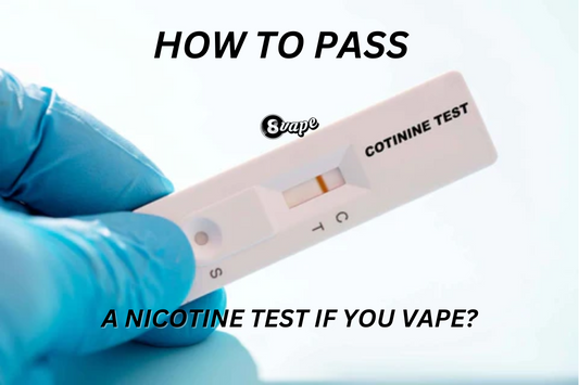 how to pass a nicotine test if you vape