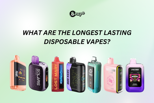 longest lasting disposable vapes