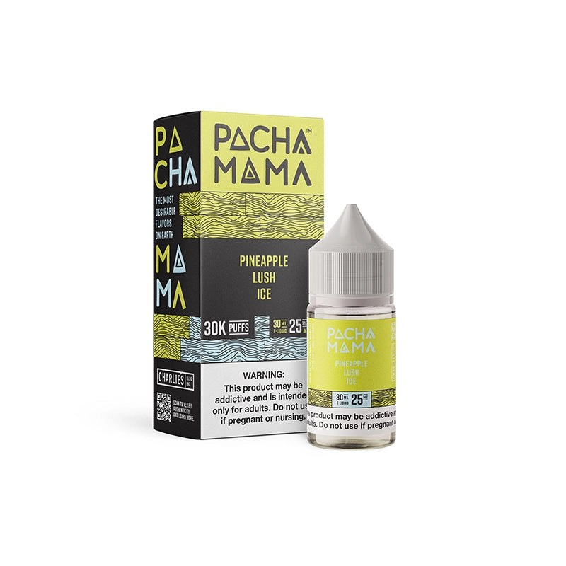 Pachamama Plus+ Pineapple Lush Ice TFN Salt Vape Juice 30ml
