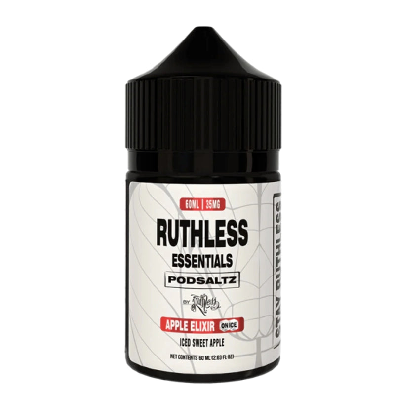 Ruthless Essentials Nicotine Alternative Apple Elixir on Ice 60ml