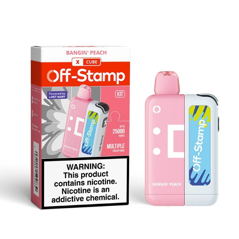 Off-Stamp X-CUBE 25K Disposable Kit (5%, 25000 Puffs)