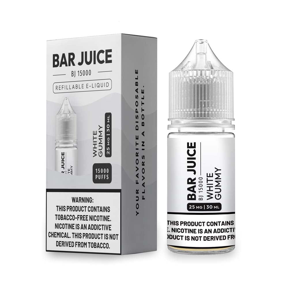 Bar Juice Juice Gost Bar Juice TFN Salts White Gummy Nic Salt Vape Juice 30ml