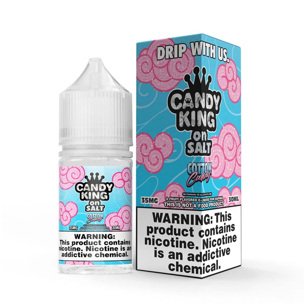 Candy King Juice Candy King Salts Cotton Candy Nic Salt Vape Juice 30ml