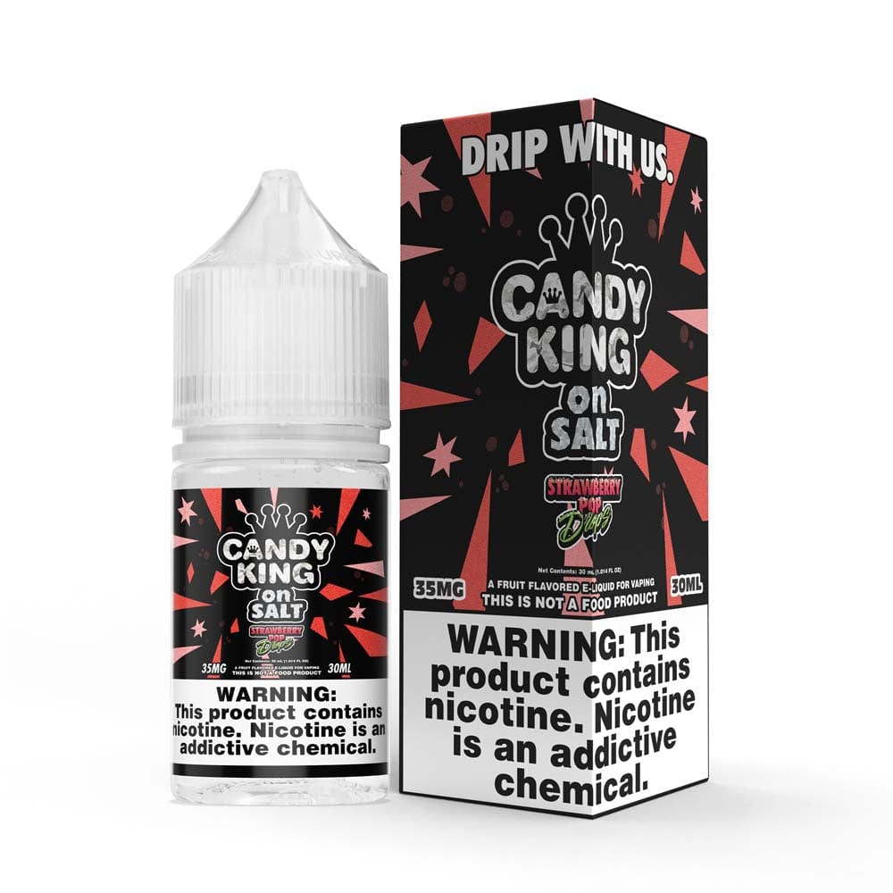 Candy King Juice Candy King Salts Strawberry Pop Drop Nic Salt Vape Juice 30ml