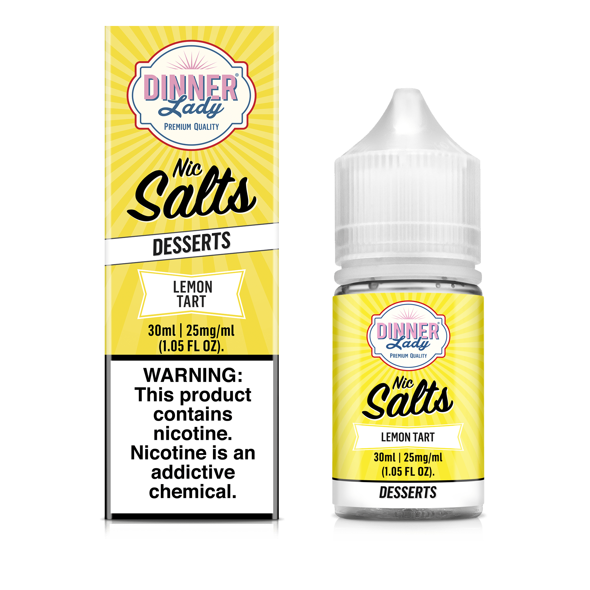 Dinner Lady Juice 25mg Dinner Lady Lemon Tart 30ml Vape Juice