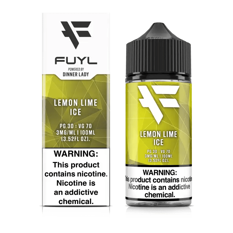 Dinner Lady Juice 3mg Dinner Lady FUYL Lemon Lime Ice 100ml