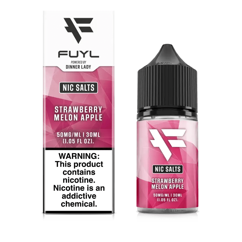 Dinner Lady Juice 50mg Dinner Lady FUYL Strawberry Melon Apple 30ml