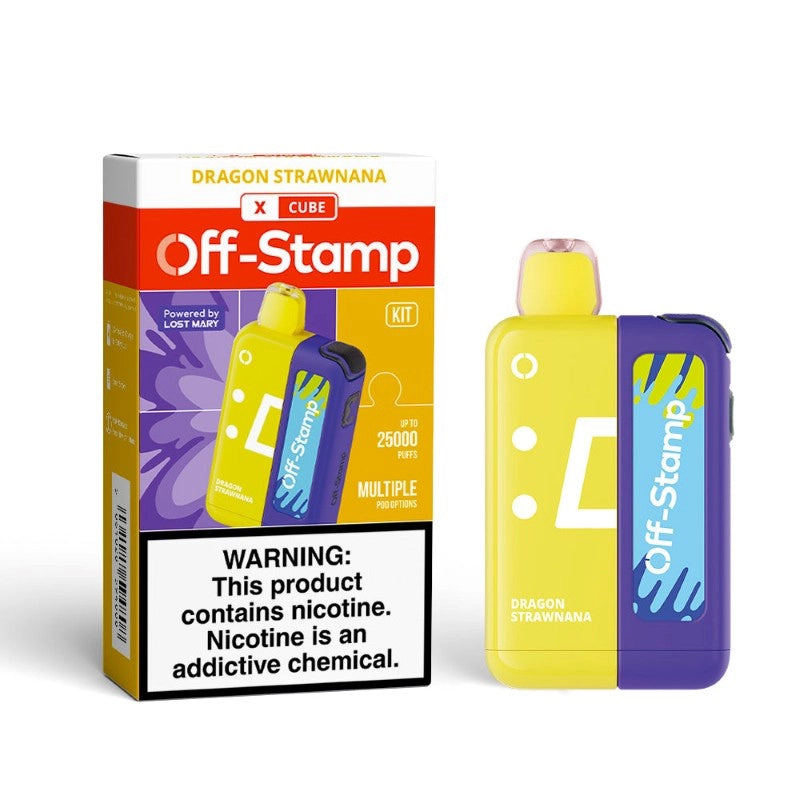 Off-Stamp X-CUBE 25K Disposable Kit (5%, 25000 Puffs)