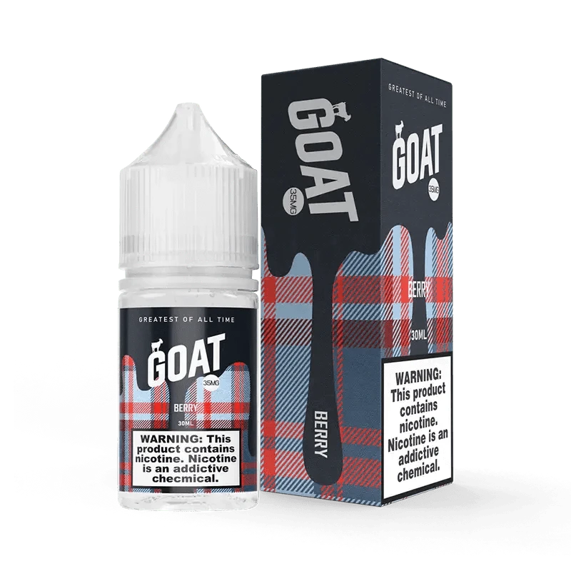 Drip More 35mg 🎁 Drip More Goat Salts Berry Nic Salt Vape Juice 30ml (40% off)