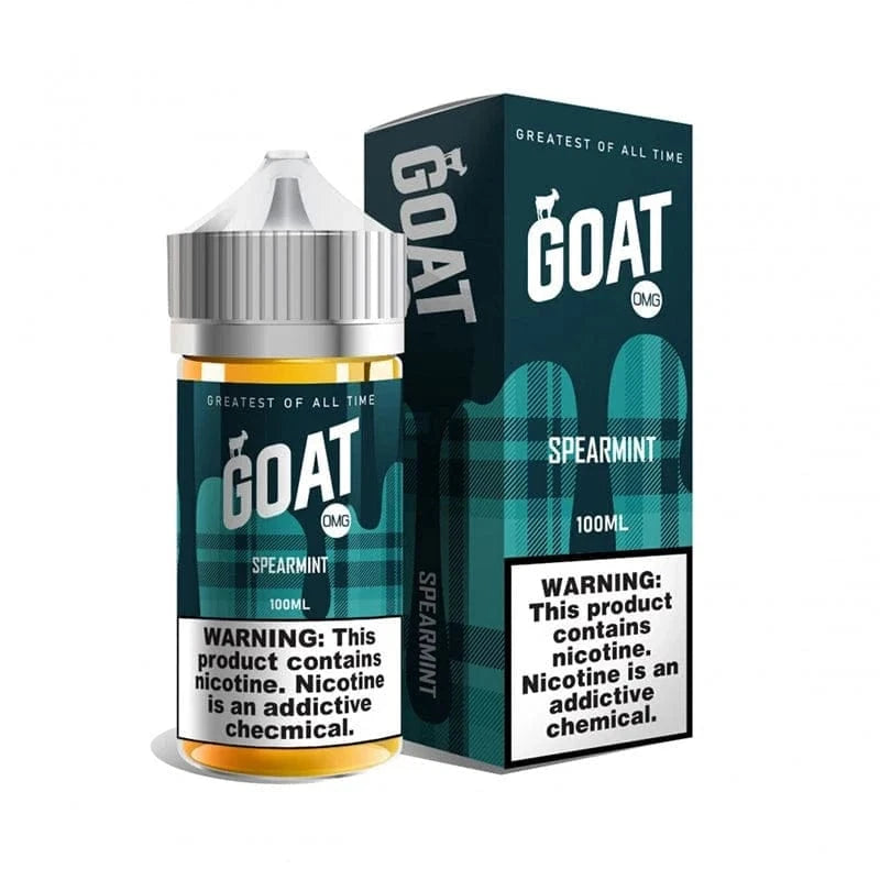 Drip More 3mg 🎁 Drip More GOAT Spearmint Vape Juice 100ml (40% off)