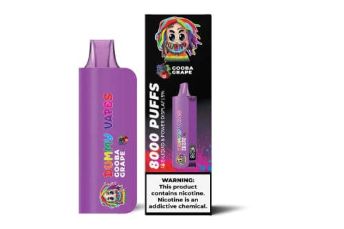 Dummy Vape Disposable Vape Gooba Grape Dummy Vape (Tekashi 6ix9ine) Disposable Vape (5%, 8000 Puffs)