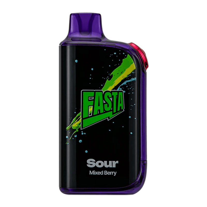 FASTA Disposable Vape Sour Mixed Berry Fasta Burrst 35K Disposable Vape (5%, 35000 Puffs)