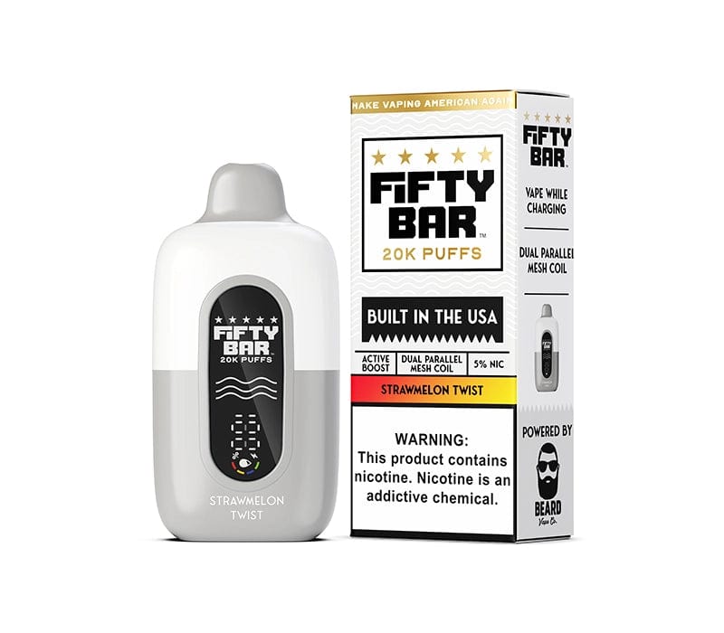 Fifty Bar Disposable Vape Fifty Bar 20K Disposable Vape (5%, 20000 Puffs)