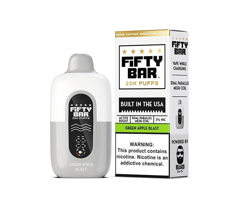 Fifty Bar Disposable Vape Fifty Bar 20K Disposable Vape (5%, 20000 Puffs)