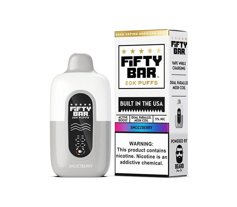 Fifty Bar Disposable Vape Fifty Bar 20K Disposable Vape (5%, 20000 Puffs)