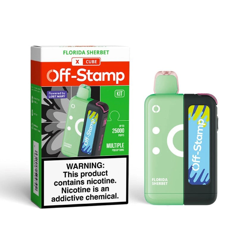 Off-Stamp X-CUBE 25K Disposable Kit (5%, 25000 Puffs)