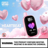 Flum Disposable Vape Heartbeat（Valentine's Limited） Flum Mello 20000 Disposable Vape (5%, 20000 Puffs)