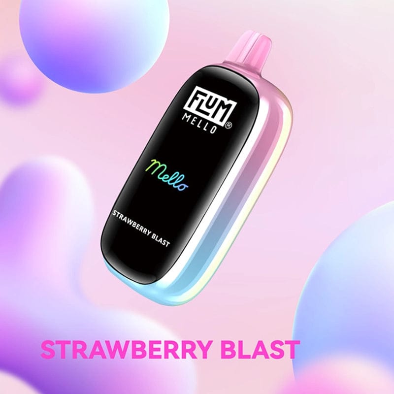 Flum Mello 20000 Disposable Vape Strawberry Blast Flavor