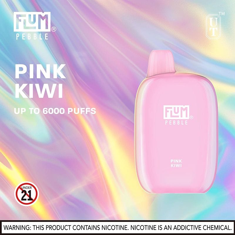 flum disposable vape pink kiwi april new