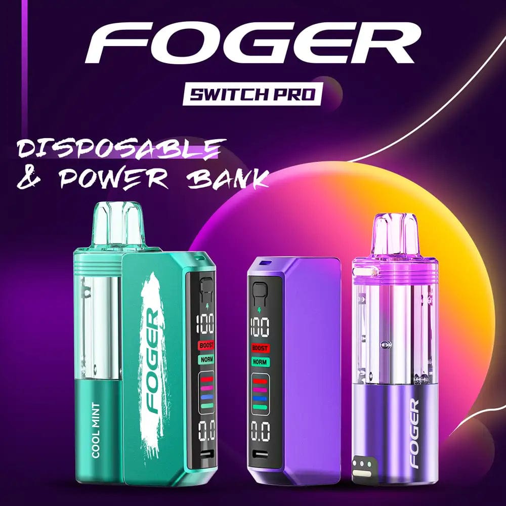 Foger Disposable Vape Foger Switch Pro 30K Disposable Vape (5%, 30000 Puffs)