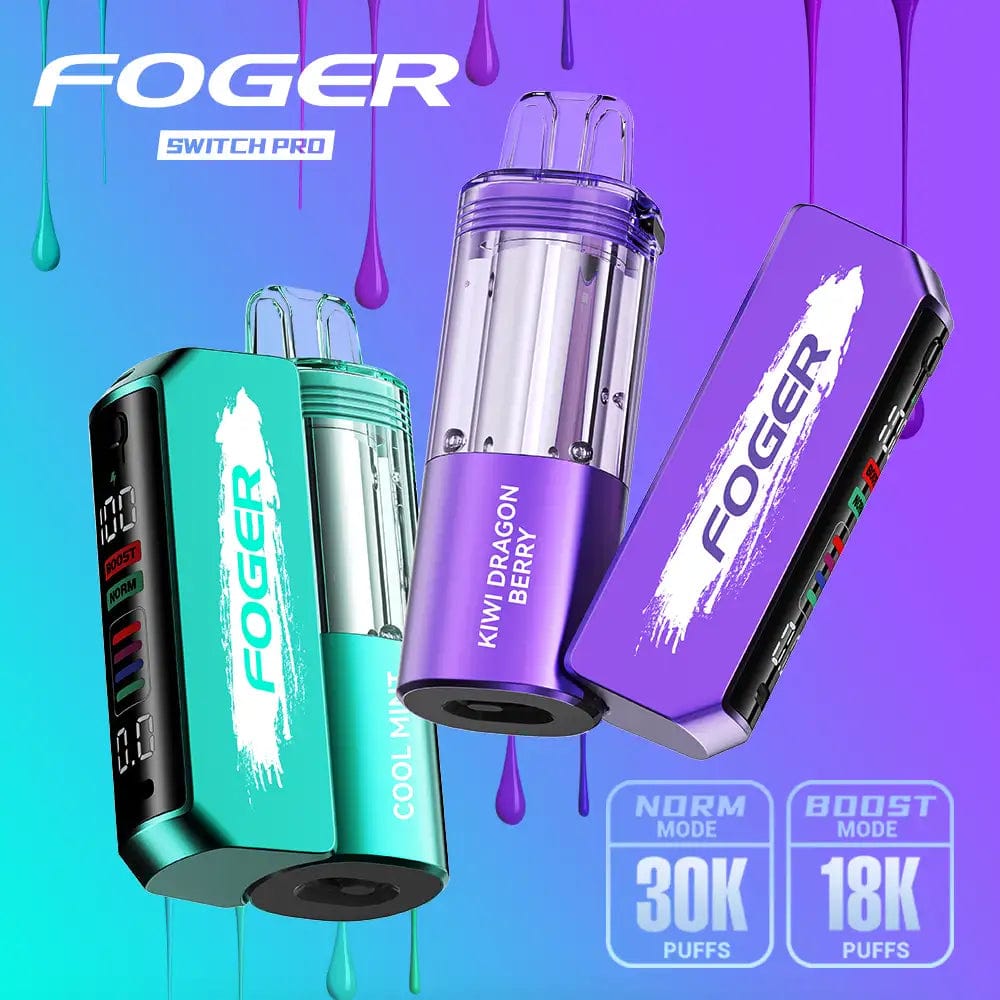 Foger Disposable Vape Foger Switch Pro 30K Disposable Vape (5%, 30000 Puffs)