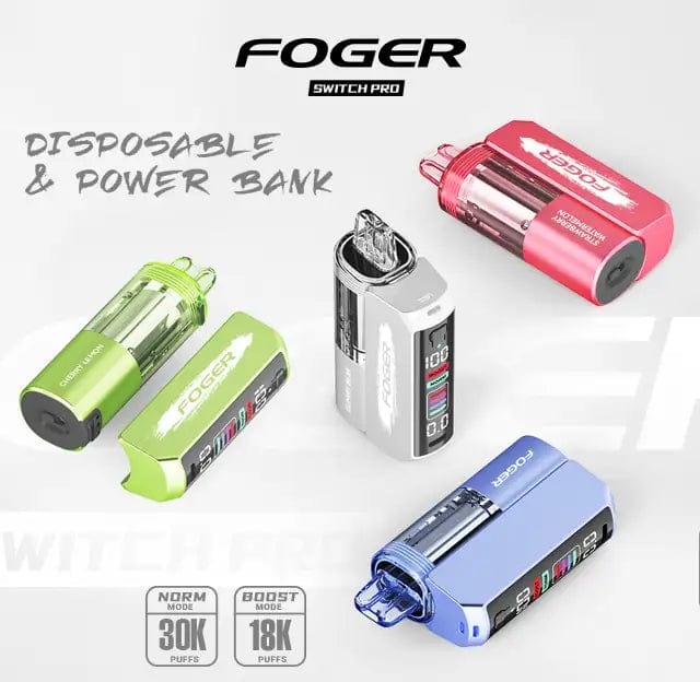 Foger Disposable Vape Foger Switch Pro 30K Disposable Vape (5%, 30000 Puffs)