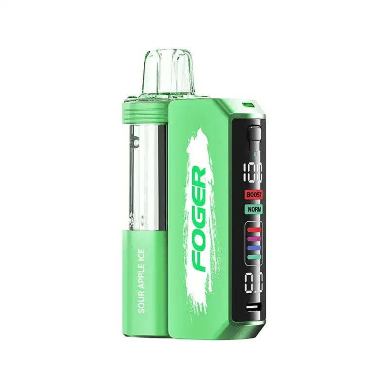 Foger Disposable Vape Sour Apple Ice Foger Switch Pro 30K Disposable Vape (5%, 30000 Puffs)