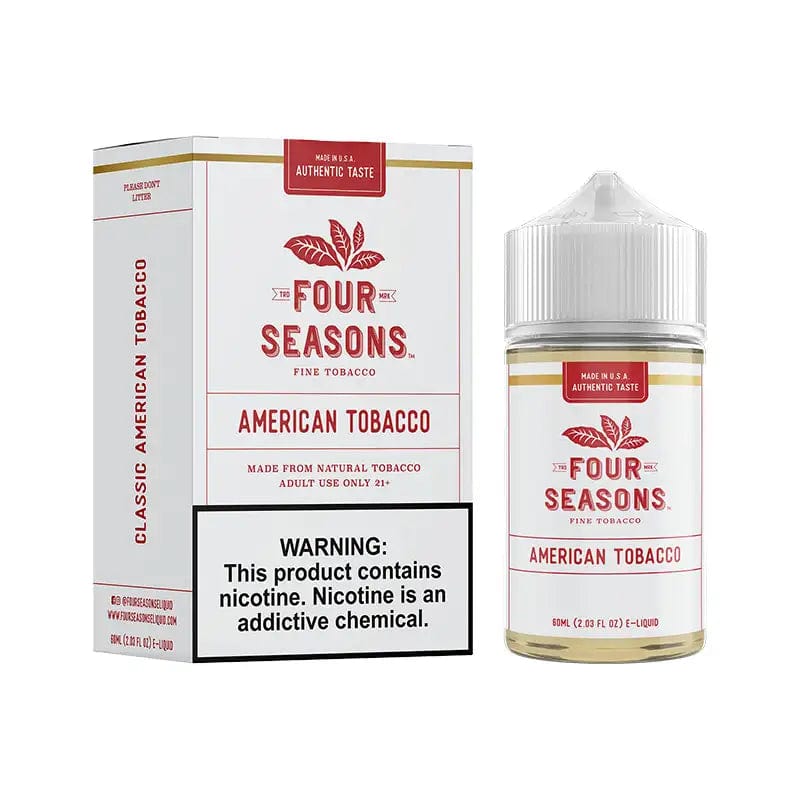 Four Seasons Juice Four Seasons E-Liquids American Tobacco 60ml Vape Juice