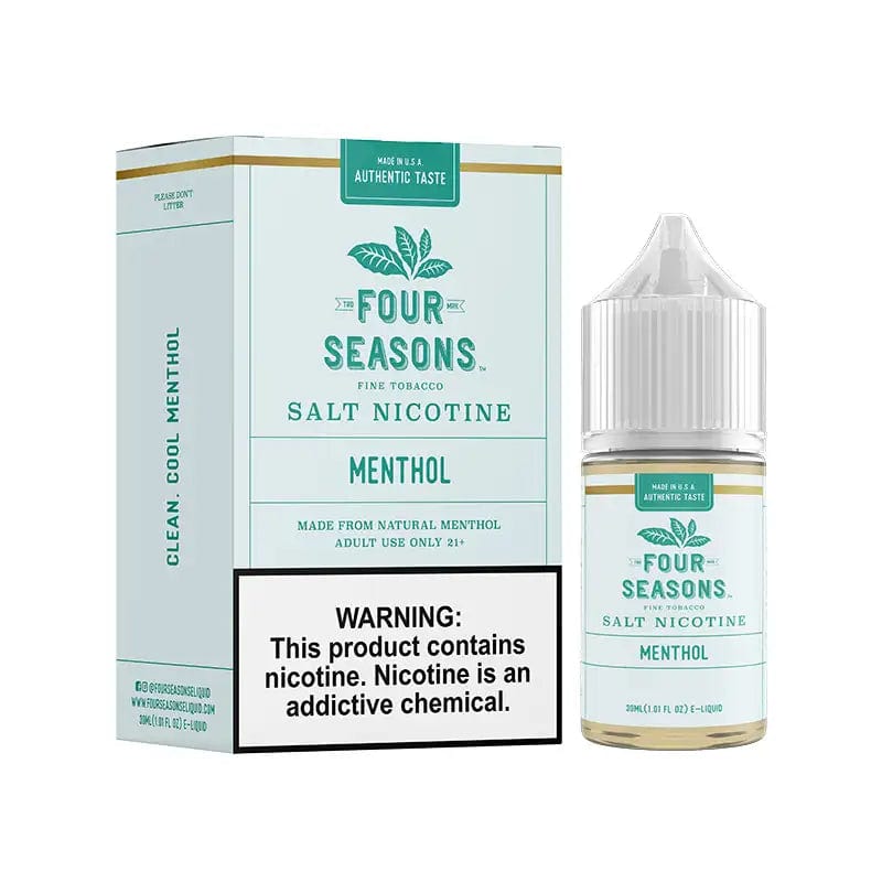 Four Seasons Juice Four Seasons E-Liquids Menthol 30ml Nic Salt Vape Juice