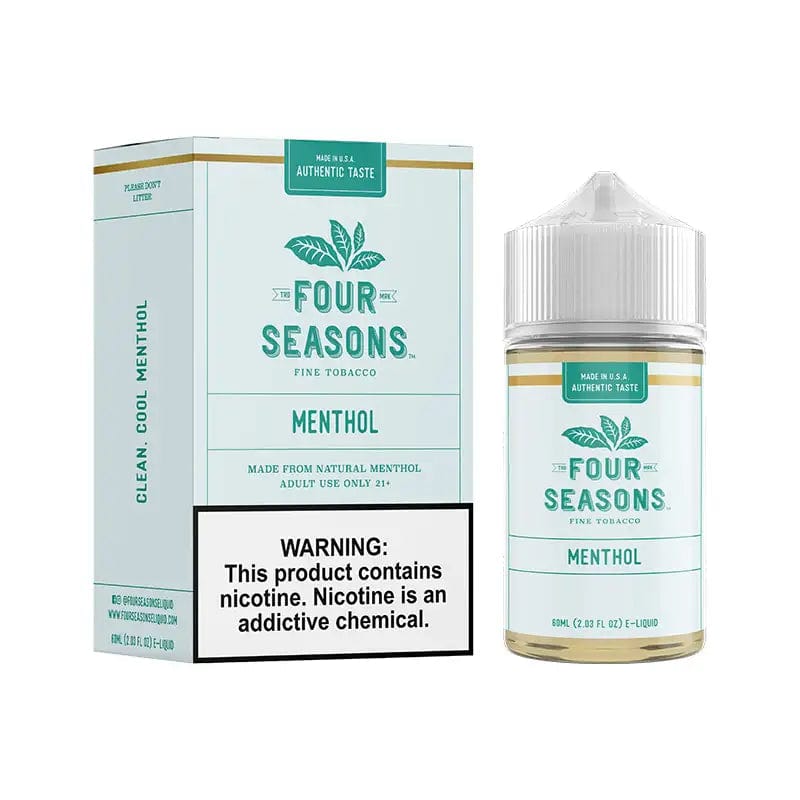 Four Seasons Juice Four Seasons E-Liquids Menthol 60ml Vape Juice