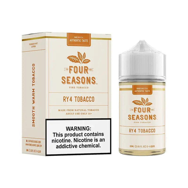 Four Seasons Juice Four Seasons E-Liquids RY4 Tobacco 60ml Vape Juice