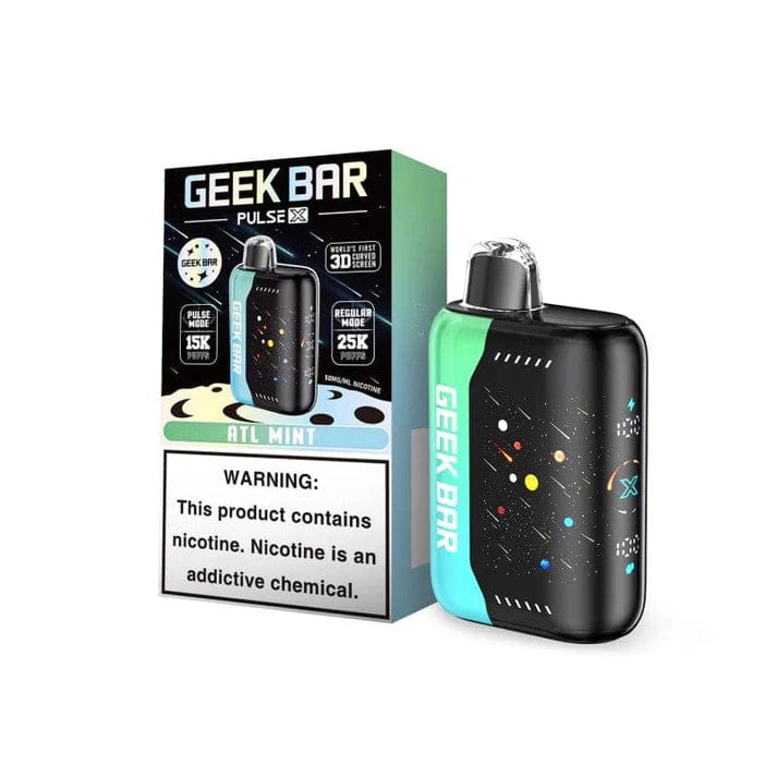 Geek Bar Disposable Vape ATL Mint (Meteor Edition) Geek Bar Pulse X 25000 Disposable Vape (5%, 25000 Puffs)