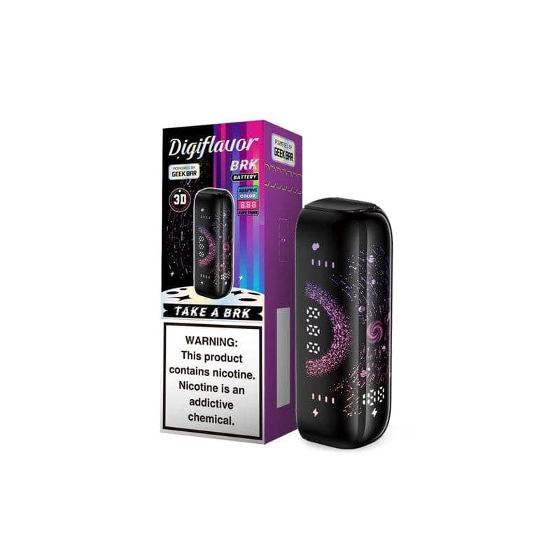 Geek Bar Disposable Vape Black Geek Bar Digiflavor BRK 20k Disposable Battery