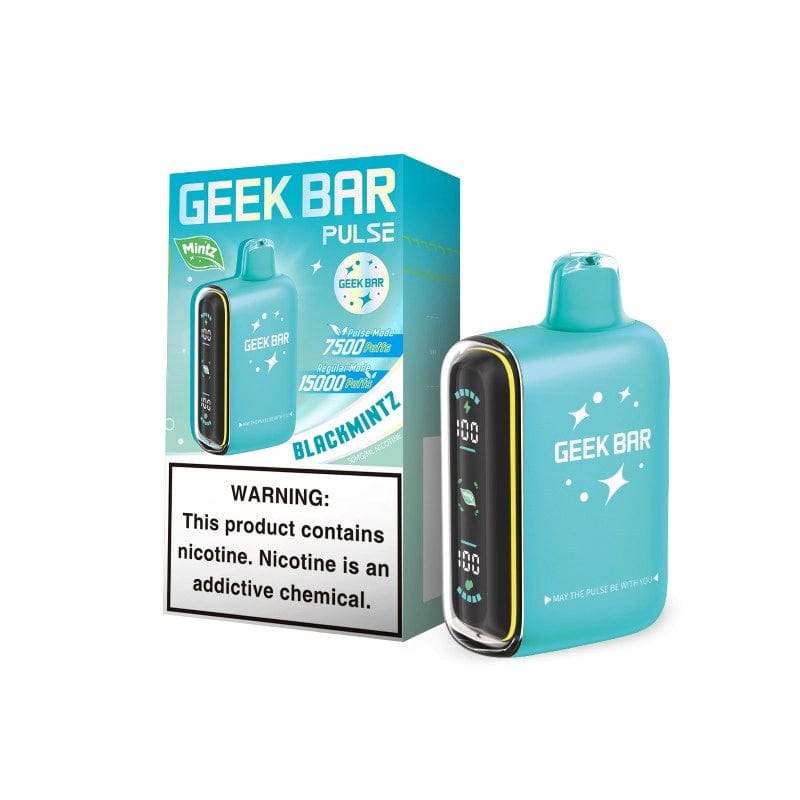 Geek Bar Disposable Vape BlackMintz' Geek Bar Pulse 15000 Disposable Vape (5%, 15000 Puffs)