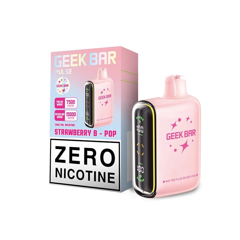 Geek Bar Disposable Vape Geek Bar Pulse Zero Nicotine Disposable Vape (0%, 15000 Puffs)