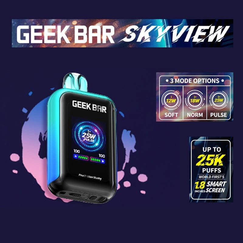 Geek Bar Disposable Vape Geek Bar Skyview 25K Disposable Vape (5%, 25000 Puffs)