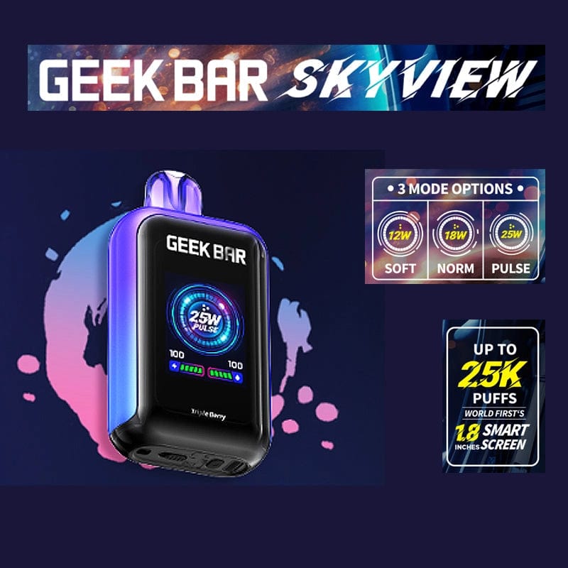 Geek Bar Disposable Vape Geek Bar Skyview 25K Disposable Vape (5%, 25000 Puffs)