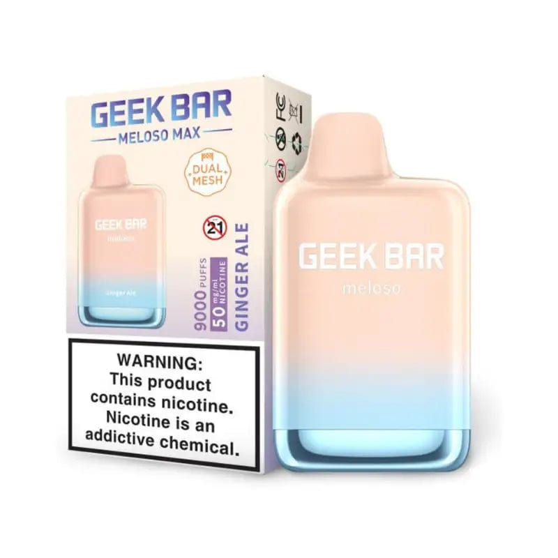 Geek Bar Disposable Vape Ginger Ale Geek Bar Meloso MAX Disposable Vape (5%, 9000 Puffs)