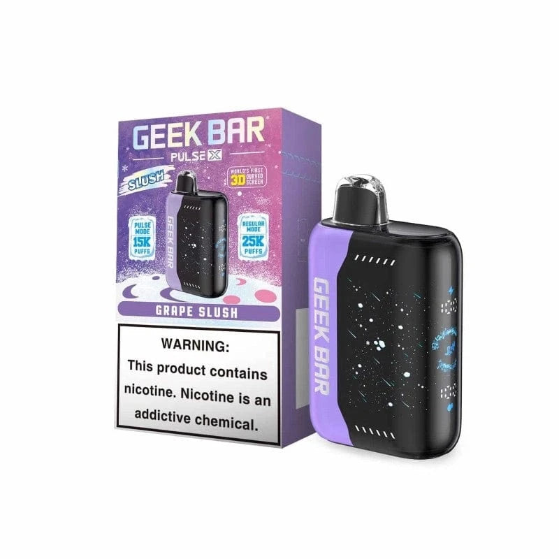 Geek Bar Disposable Vape Grape Slush Geek Bar Pulse X 25000 Disposable Vape (5%, 25000 Puffs)