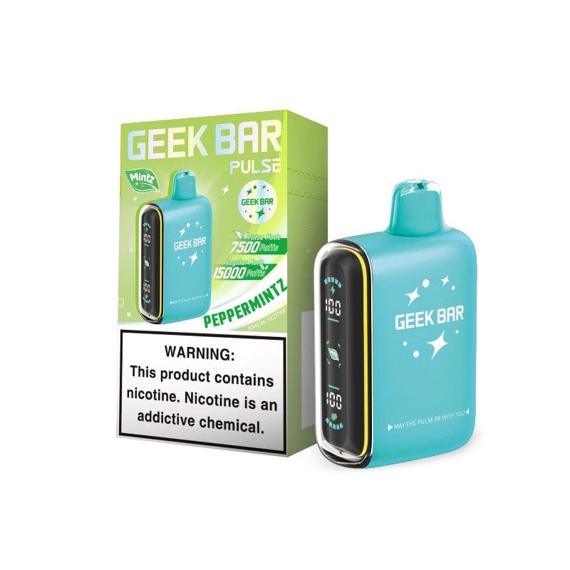 Geek Bar Disposable Vape PepperMintz' Geek Bar Pulse 15000 Disposable Vape (5%, 15000 Puffs)