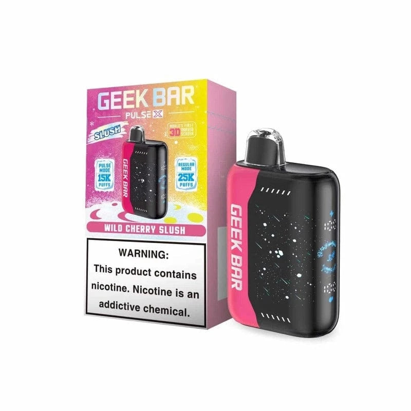 Geek Bar Disposable Vape Wild Cherry Slush Geek Bar Pulse X 25000 Disposable Vape (5%, 25000 Puffs)