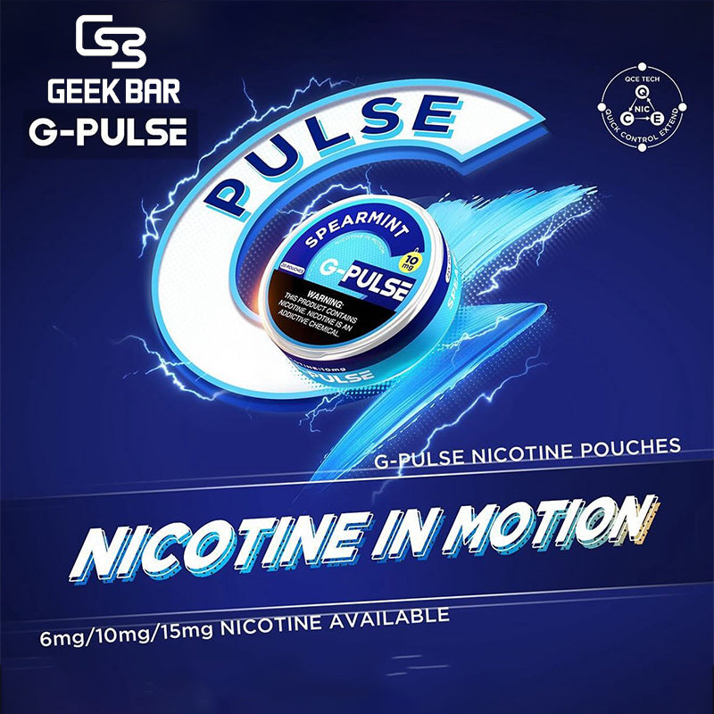 Geek Bar G-Pulse Nicotine Pouches