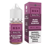 GLAS Juice 50MG Glas BSX Black Cherry Blow Pop Nic Salt Vape Juice 30ml