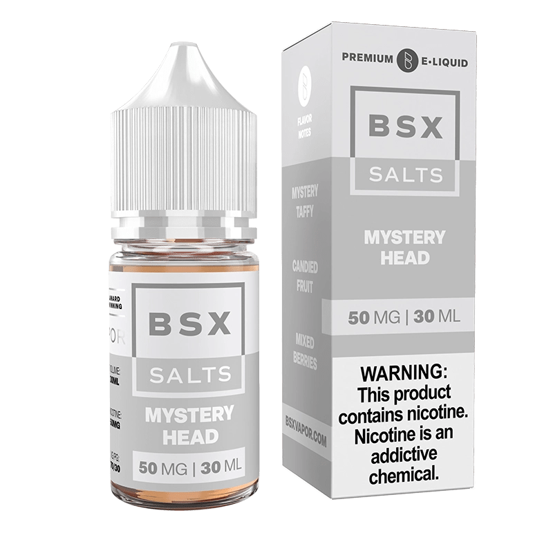 GLAS Juice Glas BSX Mystery Head Nic Salt Vape Juice 30ml