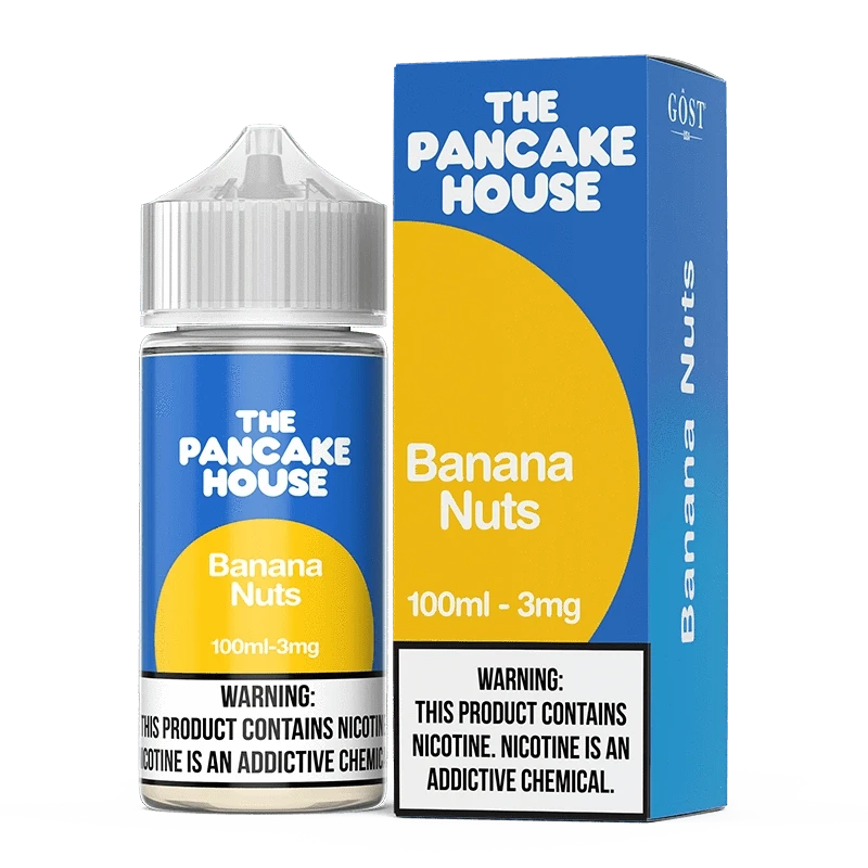 Gost Juice 3mg Gost The Pancake House Banana Nuts 100ml