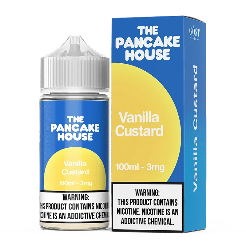 Gost Juice 3mg Gost The Pancake House Vanilla Custard 100ml