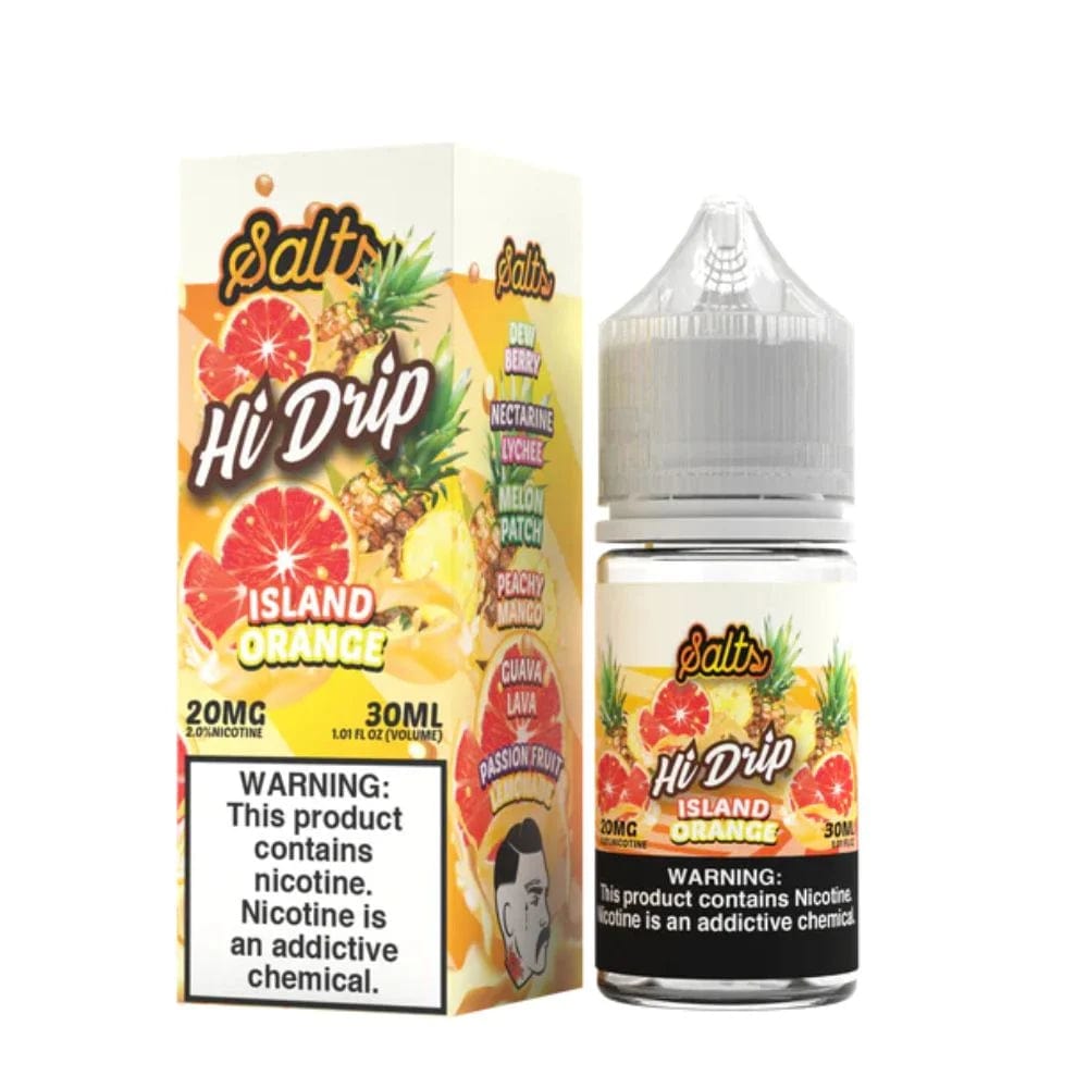 Hi-Drip Juice Island Orange Nic Salt Vape Juice 30ml - Hi Drip