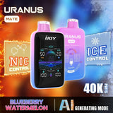 iJoy Disposable Vape Blueberry Watermelon iJoy Uranus Mate 40K Disposable Vape (5%, 40000 Puffs)