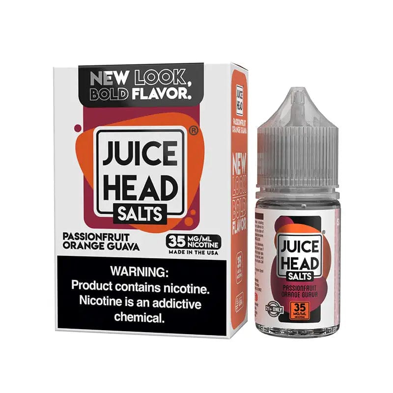 Juice Head Juice 35mg Juice Head Passionfruit Orange Guava TFN Salt 30ml